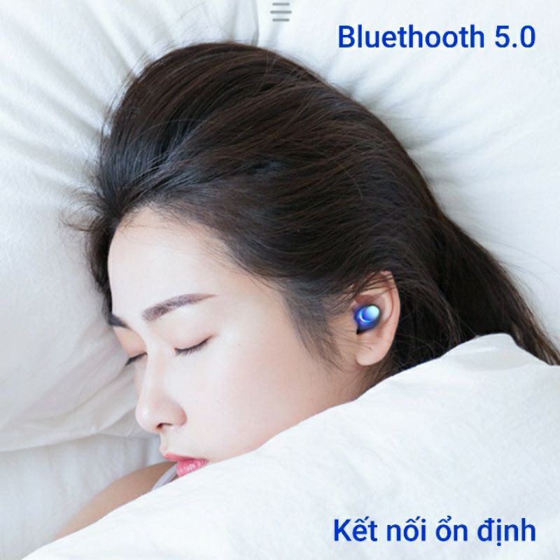[Xả Hàng][Mẫu Mới 2020] Tai Nghe F9 không dây Bluetooth 5.0 cảm ứng chống nước bản Quốc Tế