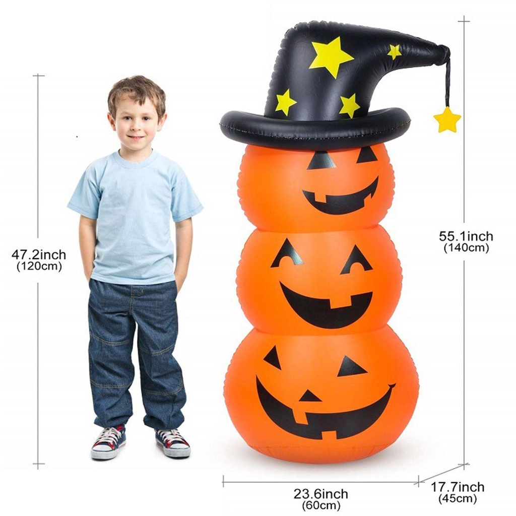 Phụ Kiện Trang Trí Halloween Hình Bí Ngô 2022 Mới
