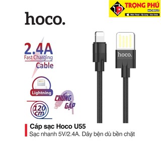 [HOT] Cáp sạc nhanh HOCO U55 dây dù, chính hãng, full dòng máy