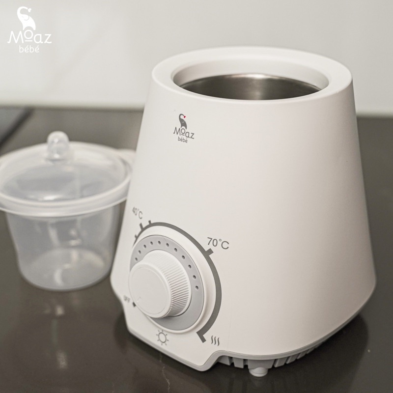 Máy hâm sữa đơn moaz bébé mb-039 bảo hành 12 tháng chính hãng