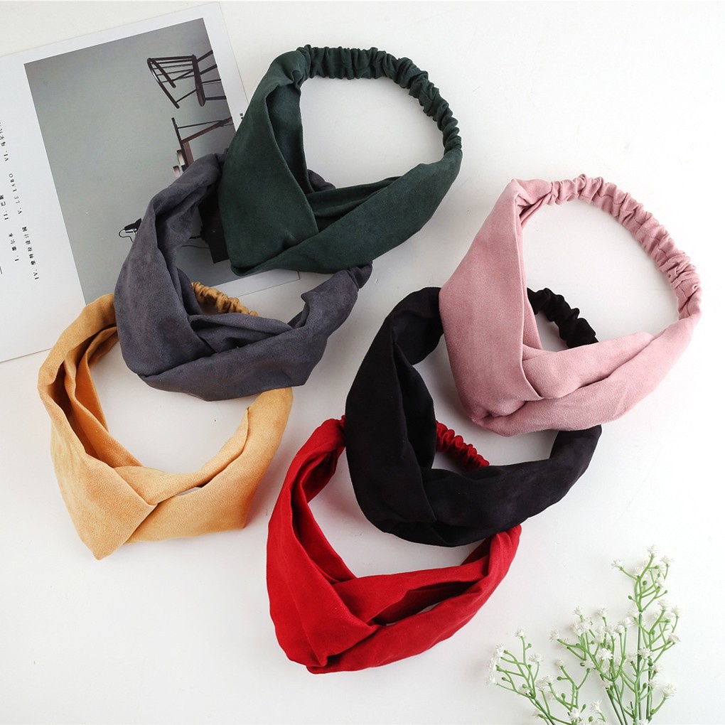 Băng đô Turban cho nữ vải lanh, cotton, linen, lụa phong cách Hàn Quốc màu sắc tươi sáng,năng động,xinh