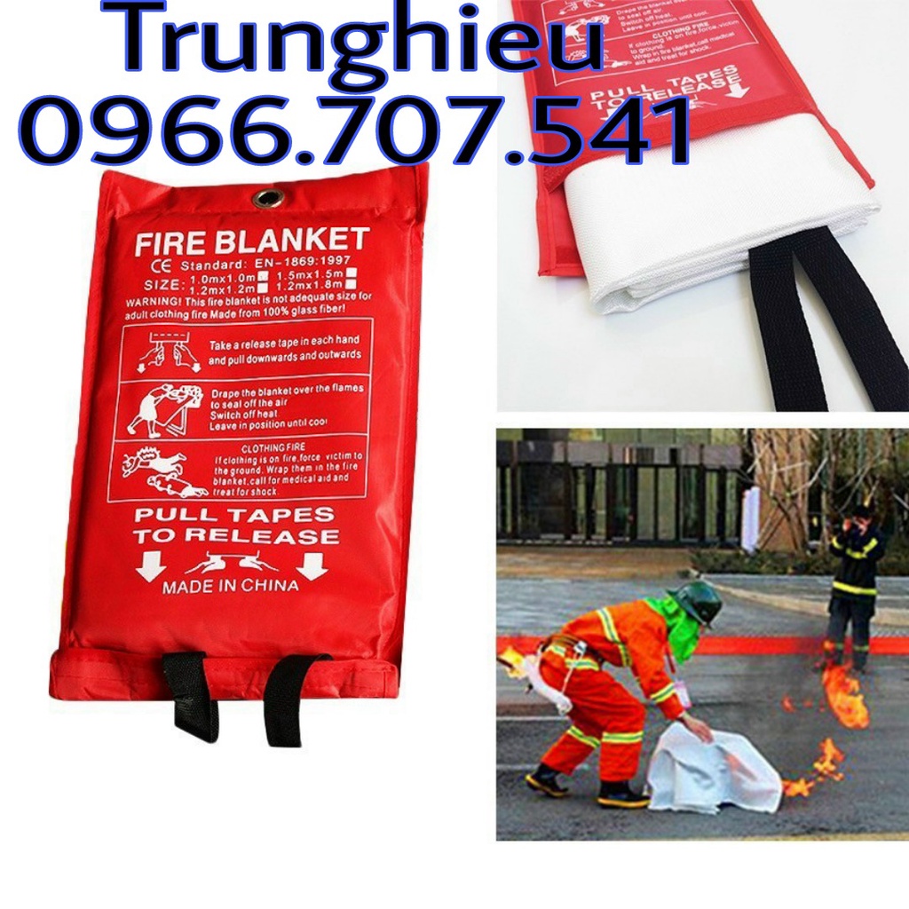 Bạt chống cháy dạng tấm 1mx1m