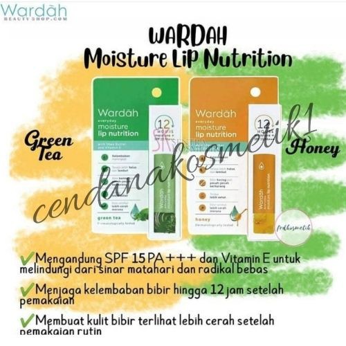 (Hàng Mới Về) Son Dưỡng Môi Giữ Ẩm Wardah Everyday