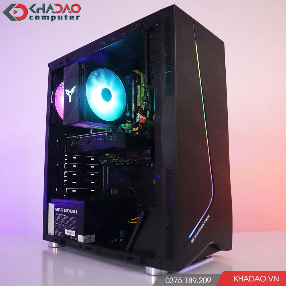 Máy tính chơi game Core I3 + màn hình 22'' Full HD LOL, CSGO, PUBG PC bao mượt | BH 36 tháng, tặng phím chuột, pad, loa | BigBuy360 - bigbuy360.vn