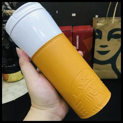 Starbucks Bình Đựng Nước Nóng Lạnh Bằng Thép Không Gỉ Dung Tích 500ml Dpt170