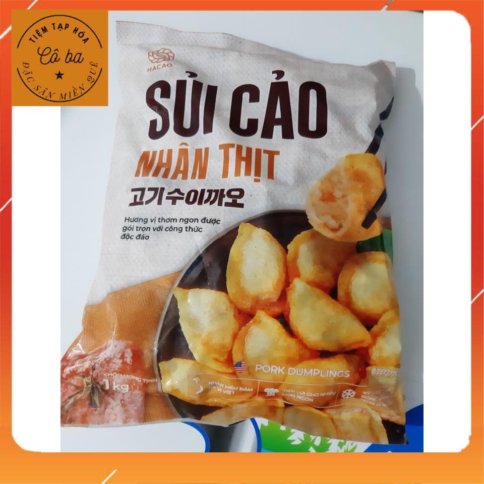 SỦI CẢO THỊT mini - Đồ ăn vặt - Tạp hóa Cô Ba [Siêu Tốc HCM ]