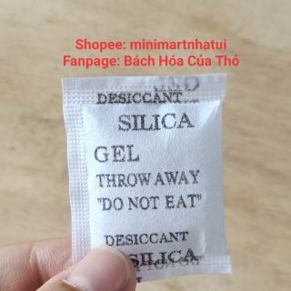 100 gói hút ẩm SILICA GEL loại 2g/ gói