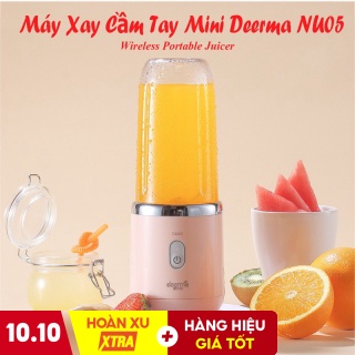 Máy Xay Sinh Tố Cầm Tay Mini - Máy Xay Đa Năng Cầm Tay Sạc Điện