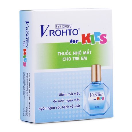 Nước nhỏ mắt cho trẻ em V.ROHTO FOR KIDS 13ml