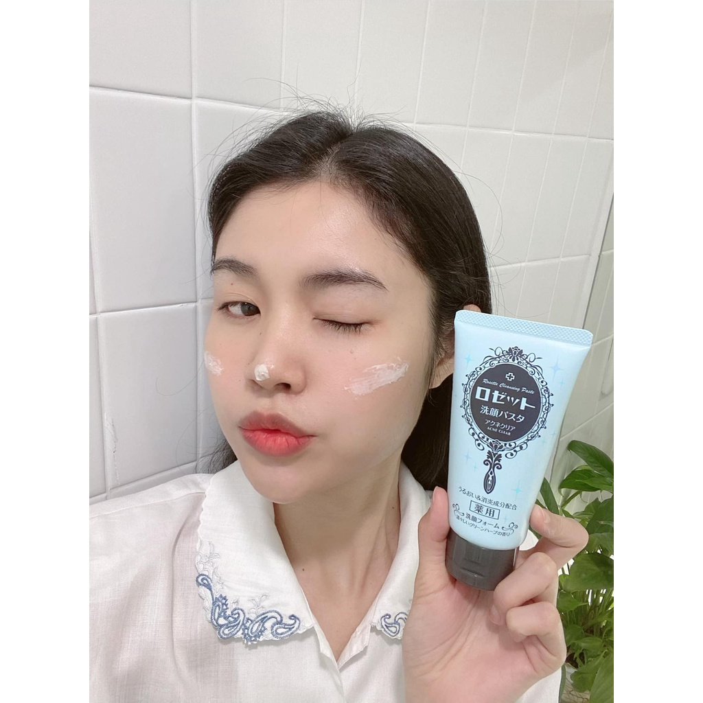 Sữa Rửa Mặt Rosette Cleansing Paste Nhật Bản - Tuýp 120g