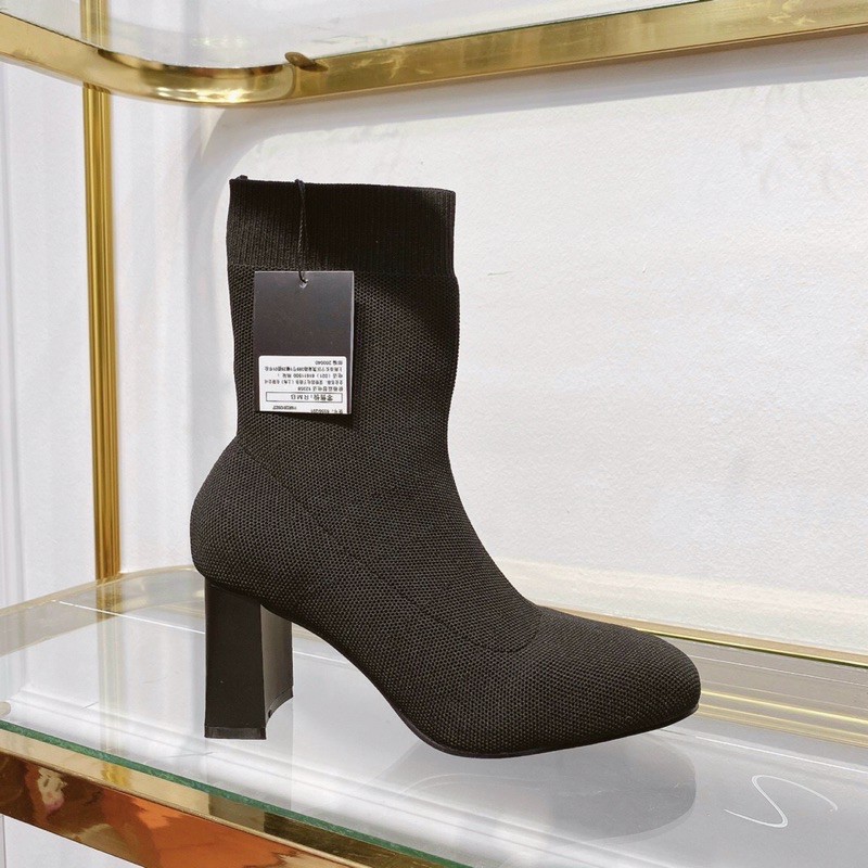 Boot len cao gót zara fullbox