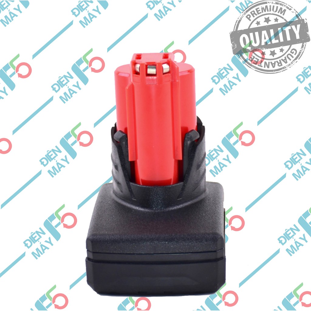 DMF5 Vỏ pin Milwaukee 10.8V - 12V Li-ion, mạch nhận sạc zin