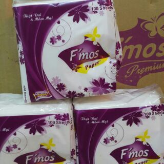 Combo 10 khăn giấy ăn chất dày dặn cực xịn