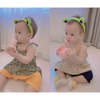 Set Quần Áo Hoa Nhí