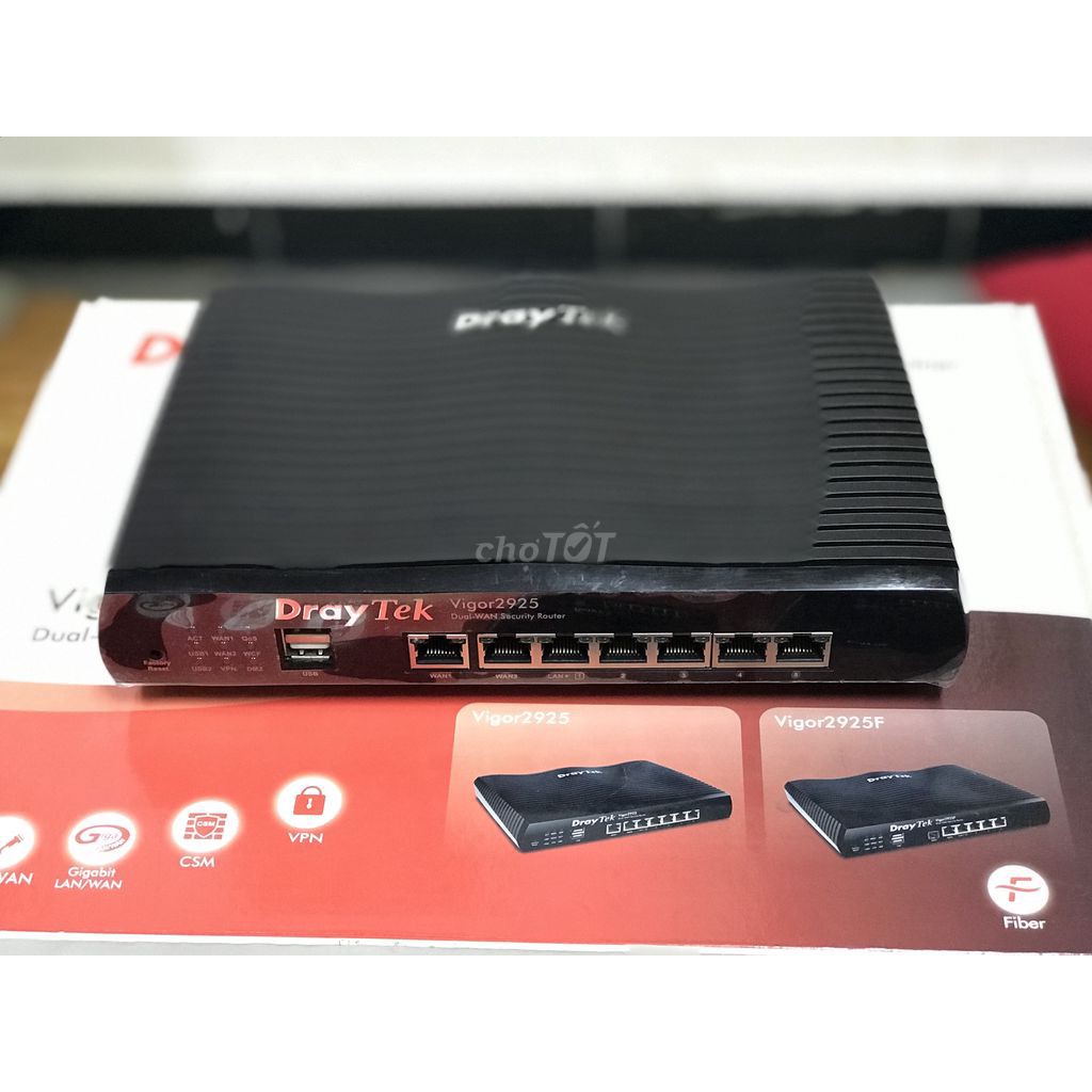 Router⭐FREESHIP⭐Router cân bằng tải Draytek Vigor 2926 - Hàng chính hãng