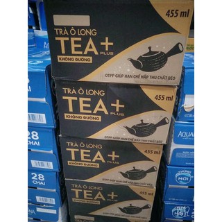 Trà Ô Long Tea+ Plus Không Đường 455ml