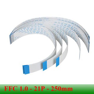 Cable FFC 1.0mm 21 pin dài 250mm  AWM 20264