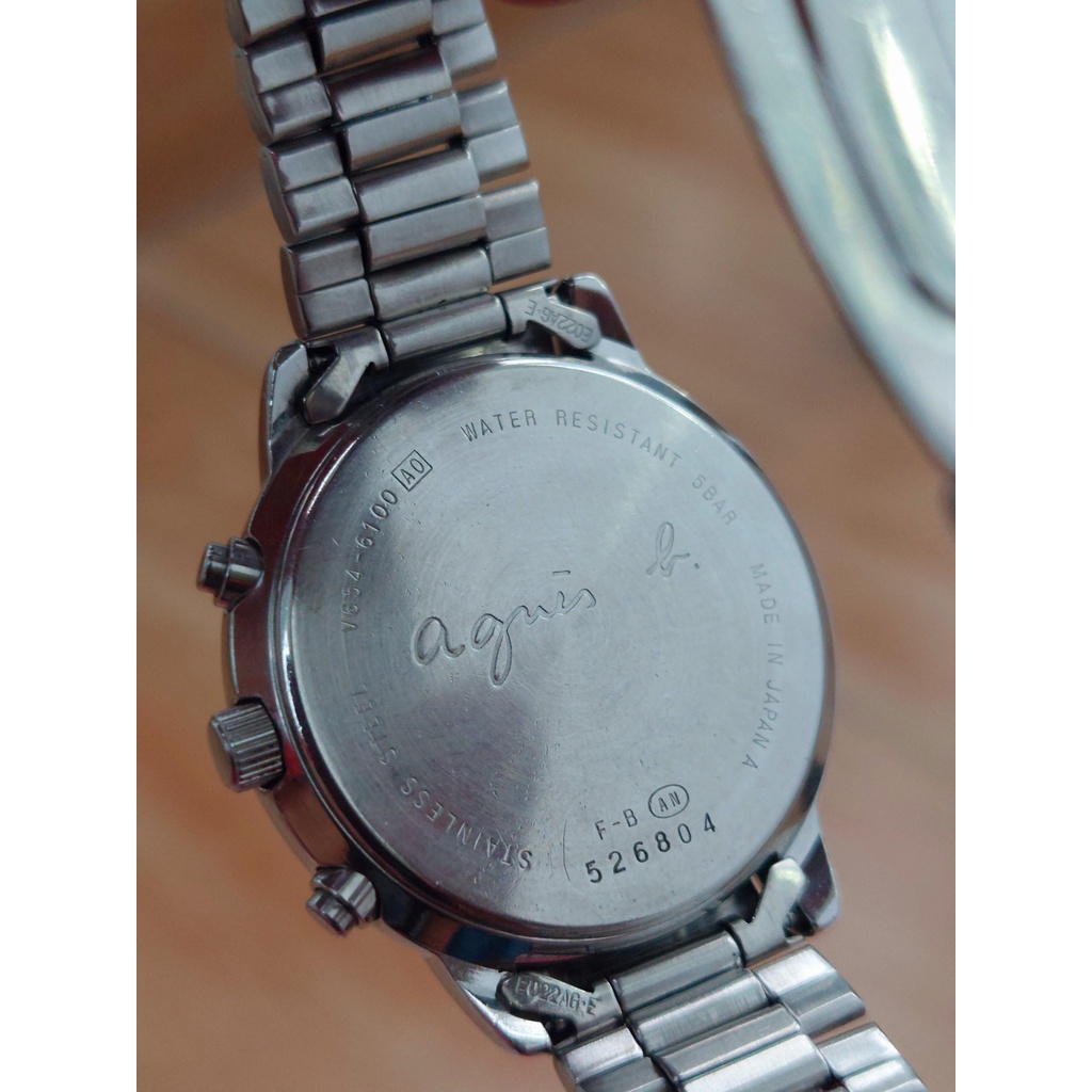 Đồng hồ nam Again 6 kim chạy pin hàng Si