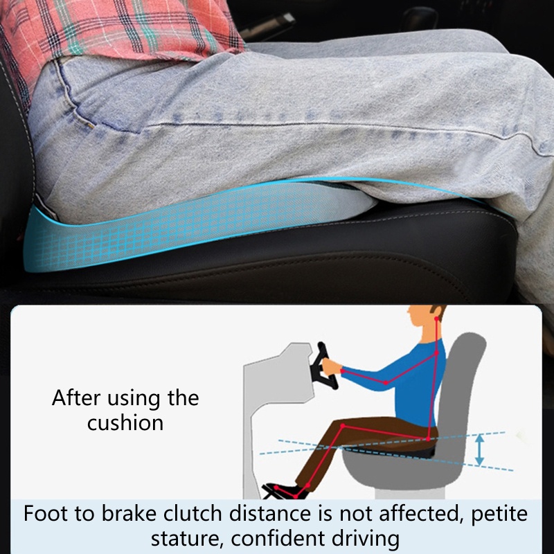 Đệm Xốp Hoạt Tính Lót Ghế Ngồi Xe Hơi Giảm Đau Thoải Mái