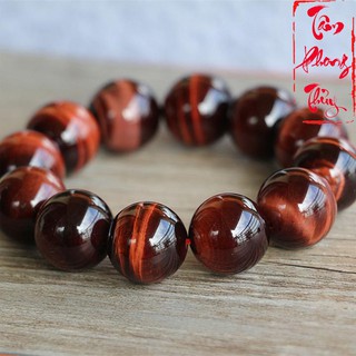 Vòng Tay Đá Mắt Hổ Đỏ Cao Cấp Hạng A - Trang Sức Phong Thủy
