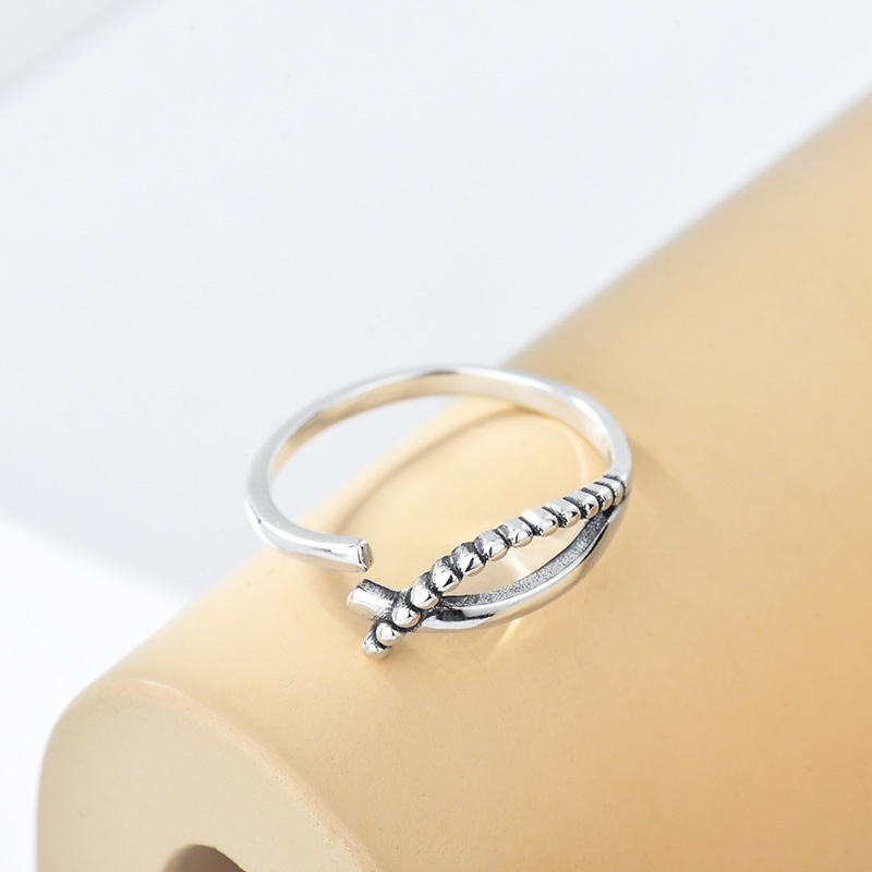 Nhẫn Bạc Nữ S925 Phong Cách Thái Độc Đáo, Cá Tính N1734 - Bảo Ngọc Jewelry
