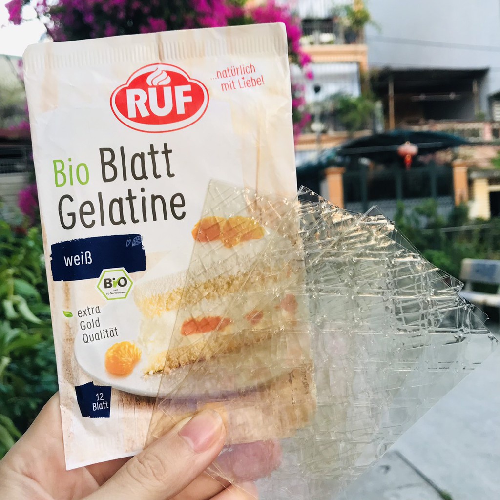 Gelatin Hữu Cơ Ruf Bio Đức 9g