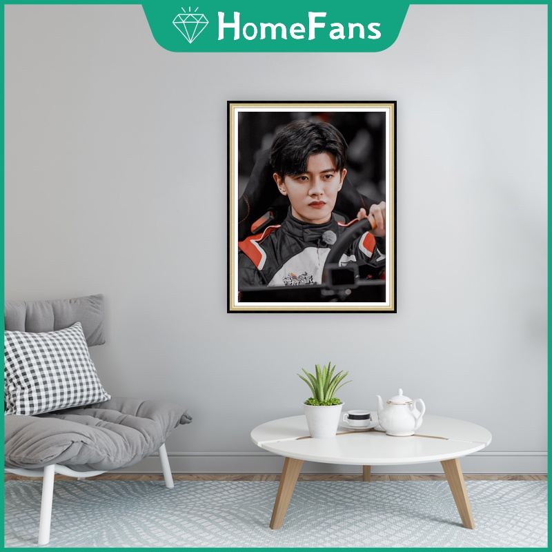 Bộ Tranh Đính Đá 5D Tự Làm 30x40cm / 40x50cm Hình Allen Trang Trí Nhà Cửa