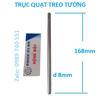 10 trục quạt treo tường dài 168mm