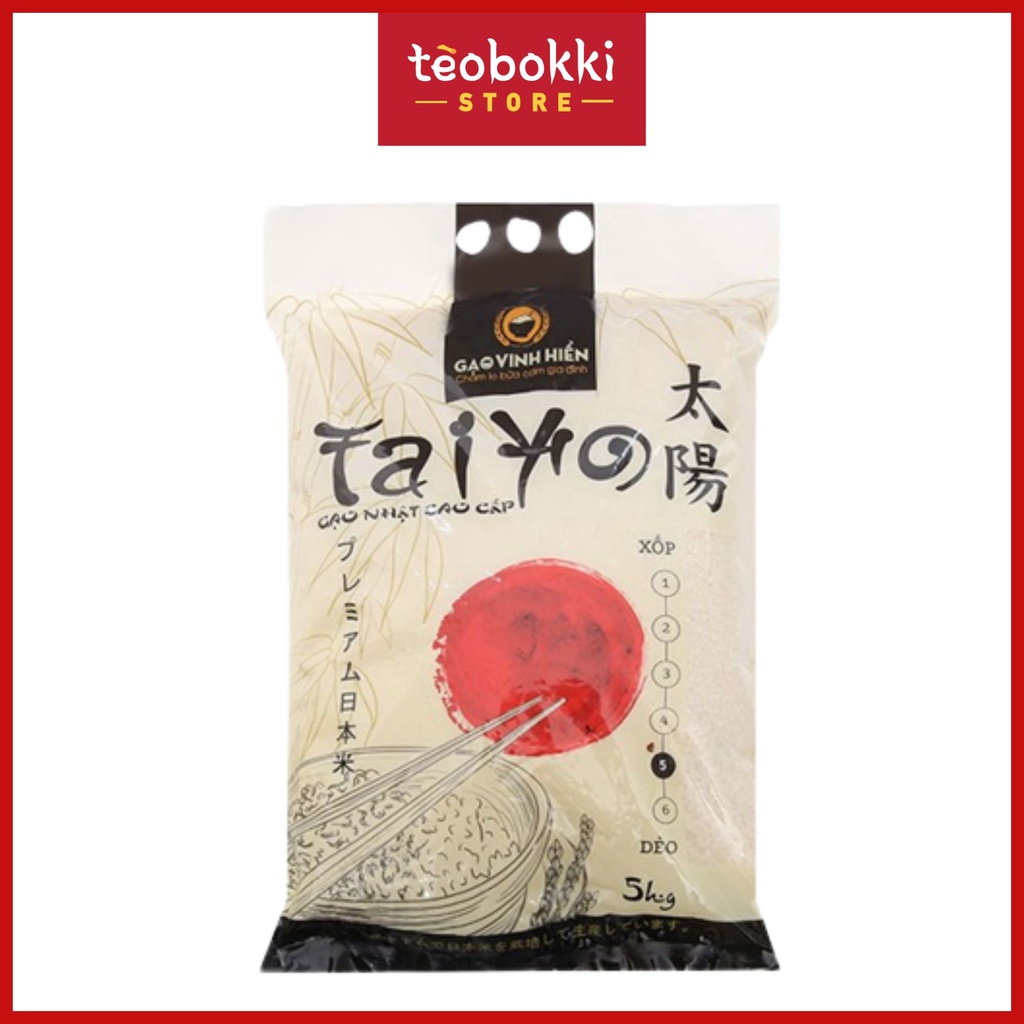 Gạo Nhật cao cấp Vinh Hiển 5kg