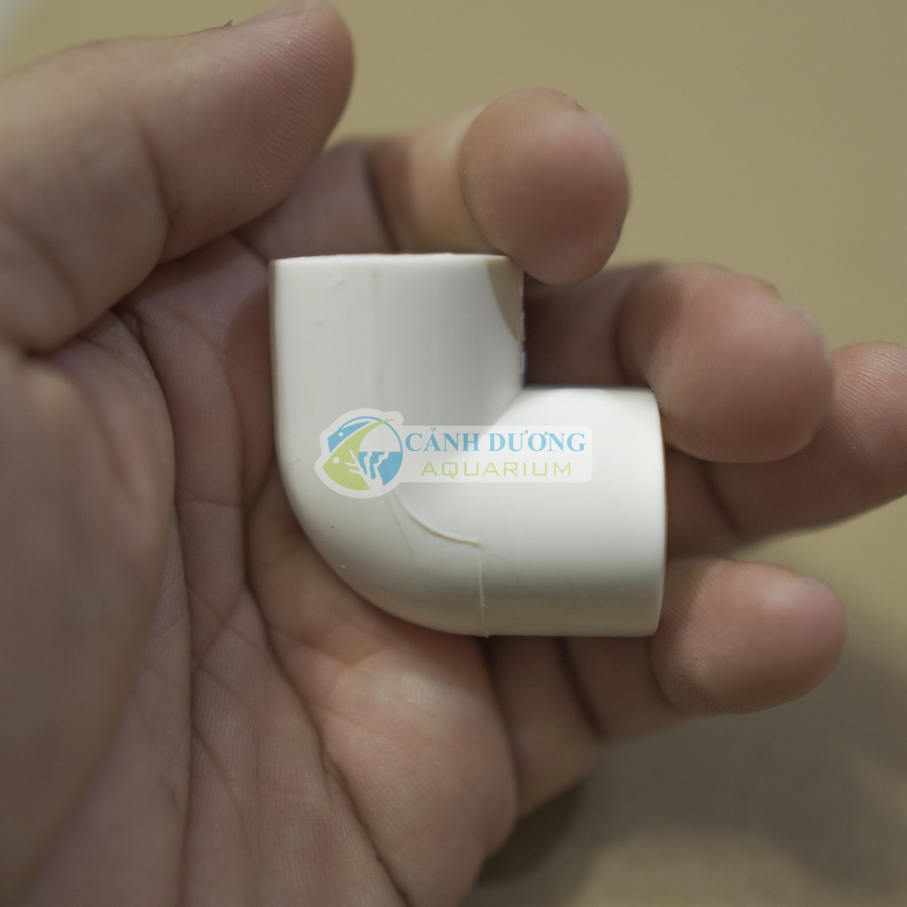Co 90 độ U-PVC Phi 32-25-20 chuyên dùng cho hồ cá