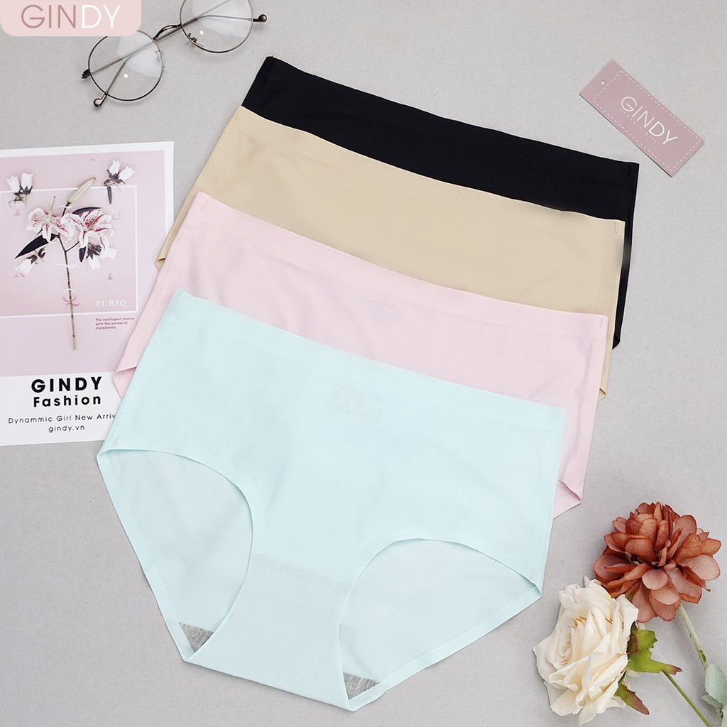 Quần lót nữ GINDY không đường may cotton co dãn cực mềm mịn QL0221004 | BigBuy360 - bigbuy360.vn