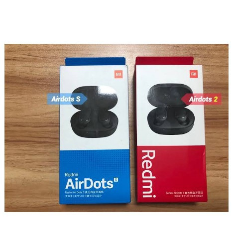 Tai Nghe Nhét Tai Không Dây Bluetooth 5.0 Âm Trầm Điều Khiển Bằng Giọng Nói Xiaomi Redmi airdots S / 2 TWS mi