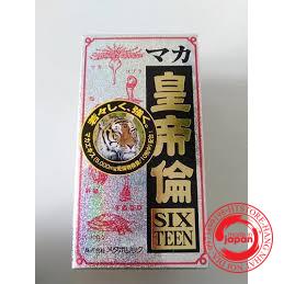 Hộp 200v viên uống hỗ trợ tăng cường sinh lý nam Maka Sixteen Nhật Bản