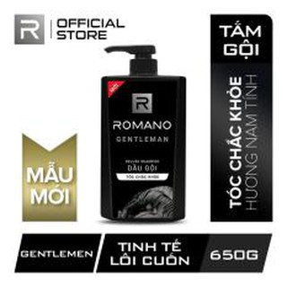 Dầu Gội Hương Nước Hoa Romano Gentleman 650g