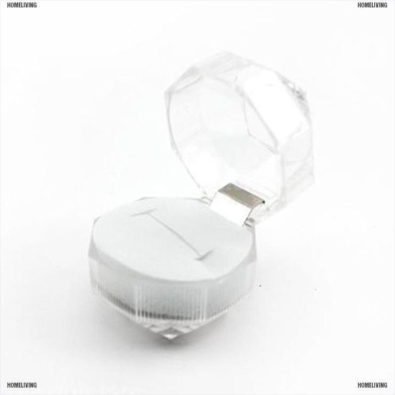 1 Hộp Acrylic Trong Suốt Trưng Bày Nhẫn