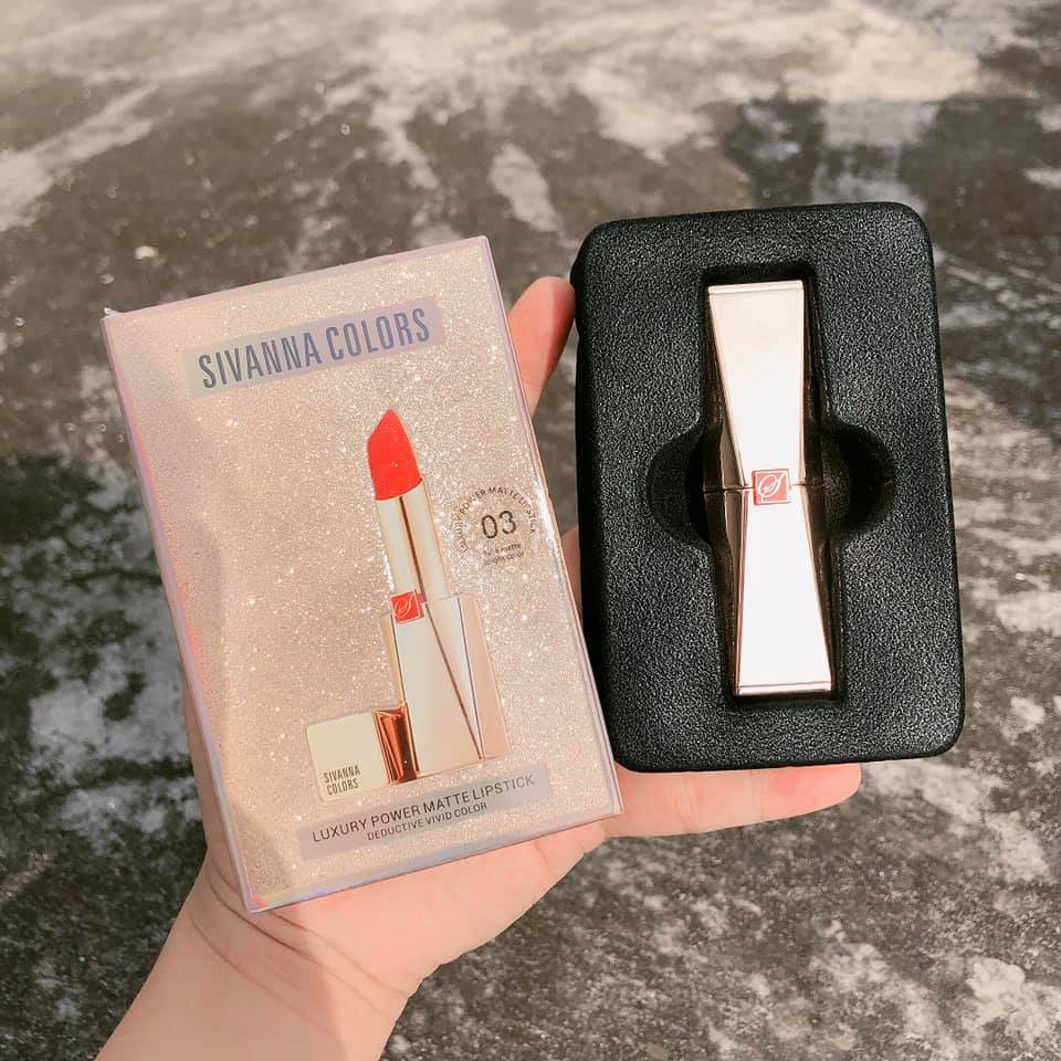 Son Sivanna LUXURY POWER MATTE LIPSTICK HF5023 | BigBuy360 - bigbuy360.vn