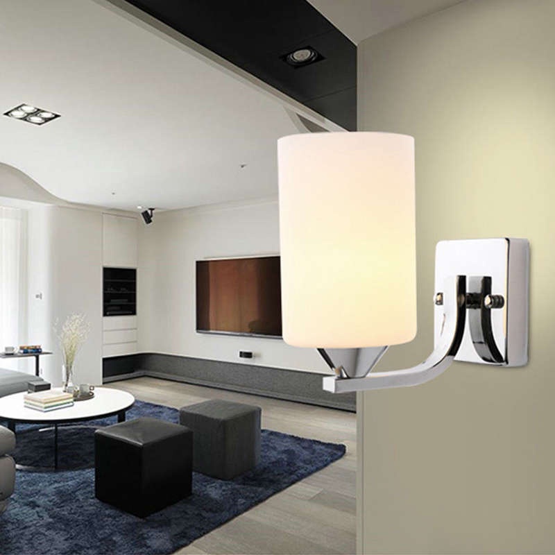 Đèn Led thủy tinh hiện đại Đèn treo tường Đèn chiếu sáng Đèn chiếu sáng trong nhà Trang trí phòng ngủ trong nhà