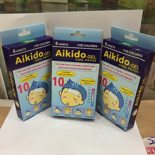Miếng dán hạ sốt cho bé aikido