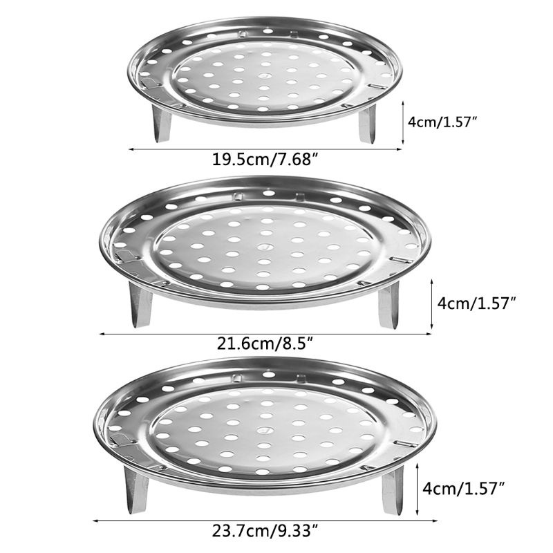 Xửng hấp bằng thép không gỉ bền bỉ đa năng cho nhà bếp