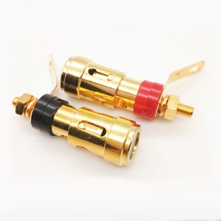 Cọc loa / Amply dạng nút nhấn (bộ 2 chiếc )