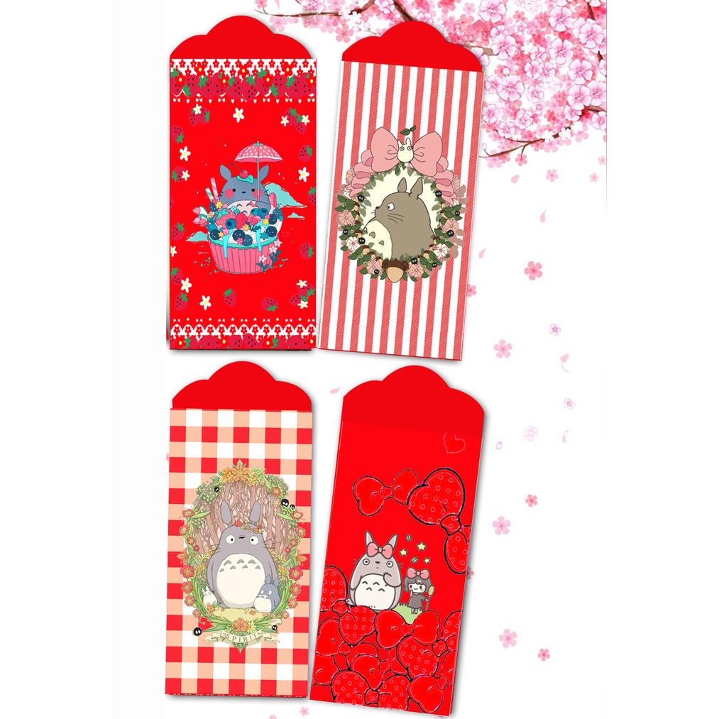 Phong bì totoro Bao lì xì Tết BLX18 8x16cm dễ thương cute hoạt hình