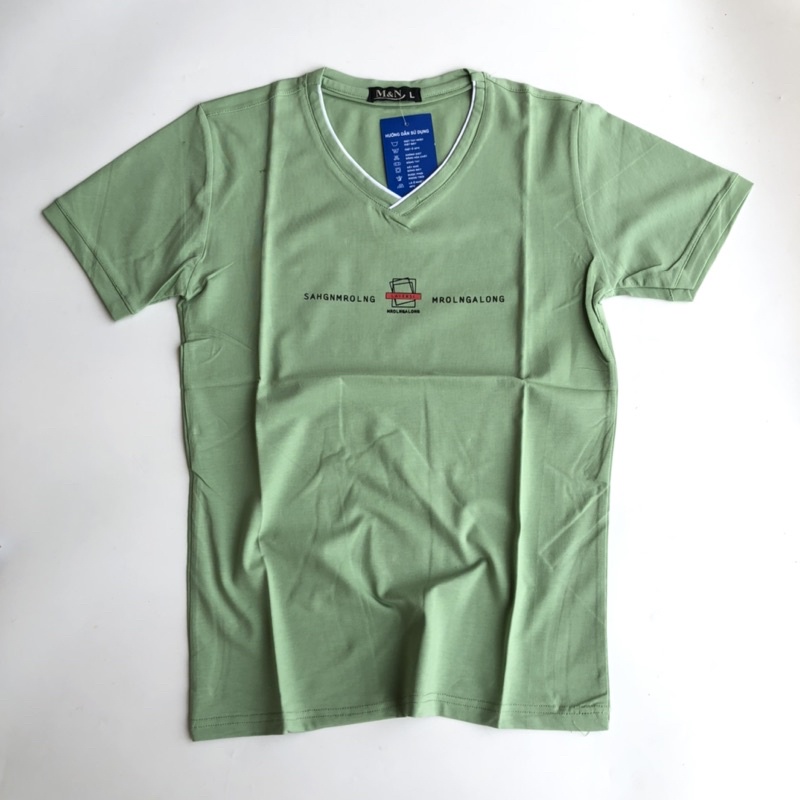 Xả hàng áo phông nam cổ tim