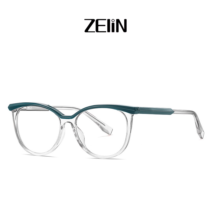 Mắt kính ZELIN TR3518 gọng mắt mèo phong cách Âu Mỹ thời trang