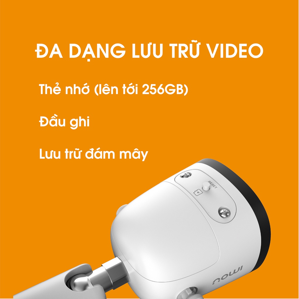 Camera Bullet 2C IP Full HD Wifi Imou IPC-F22P - Ngoài Trời IP67 Giám Sát Hồng Ngoại - Bảo Hành 2 Năm