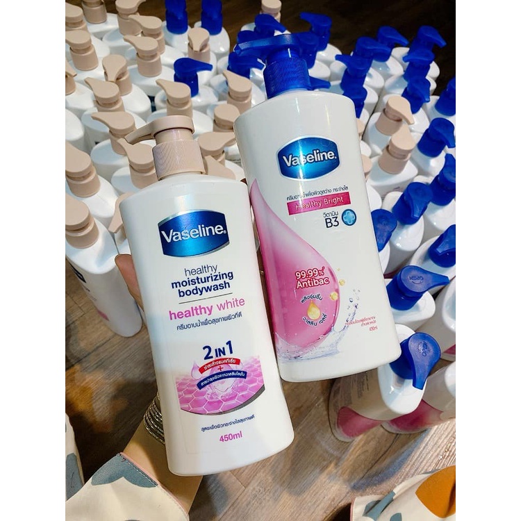 (Chuẩn Thái)Sữa tắm Vaseline Healthy Bright B3 Body Wash Thái Lan