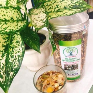 Trà gạo lức đậu đen xanh lòng túi zip 1kg hoặc hộp trà 800g