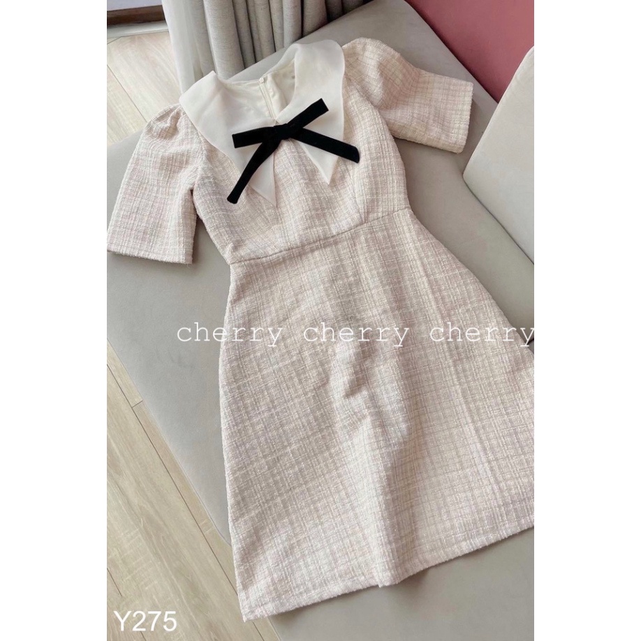 Váy Nữ Chất Dạ Loại 1 Thiết Kế Sang Chảnh Dáng Chữ A Che Khuyết Điểm Tôn Dáng