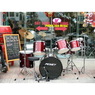 Trống nhạc jazz Peavey 7 trống 3 cymbal