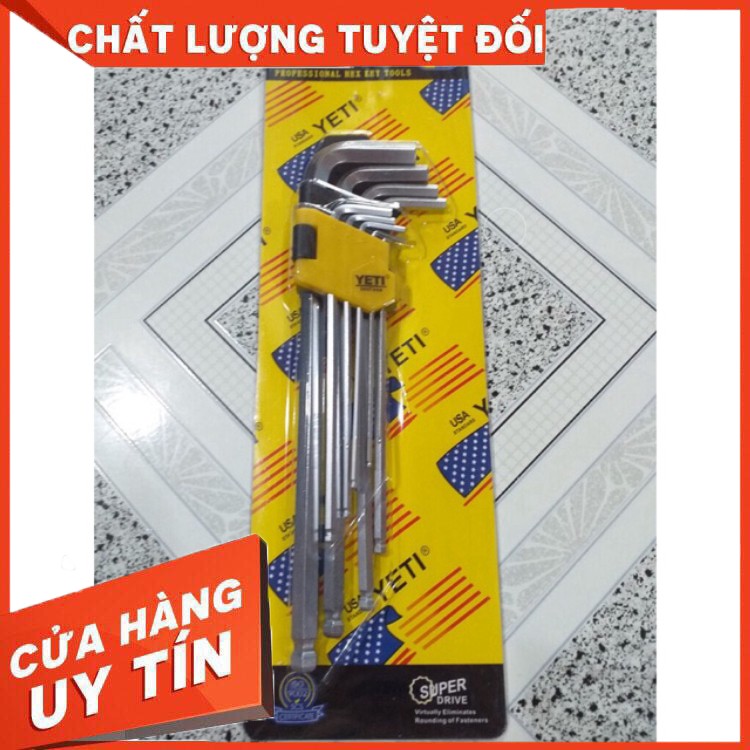 Bộ lục giác bi YETI 9 món . hàng chính hãng