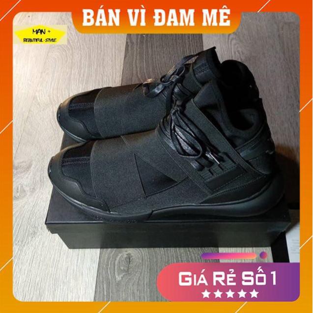 [Feeship_hang cao cap] Giày thể thao ADIDAS Y3 QASA đen (Full box)